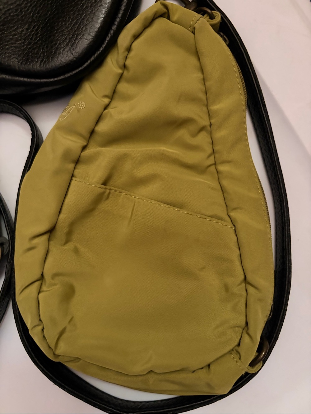 Ameribag Olive, Black & Mustard 3-Pack Crossbody Sling Bags - Picture 2 of 6